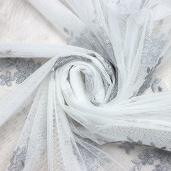 London V-10 Wholesale Transparent Tulle Curtain Fabrics Living Room and Bedroom Curtains 3 Models 100% Polyester