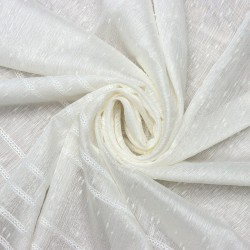 Mandalay  Wholesale Transparent Tulle Curtain Fabrics Living Room and Bedroom Curtains  100% Polyester