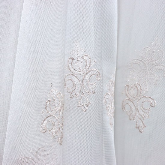 Montreal V-5 Wholesale Brode Tulle Curtain Fabrics Living Room and Bedroom Curtains 3 Models 100% Polyester