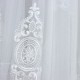 Nakış V-2 Wholesale Brode Embroidered Tulle Curtain Fabrics Living Room and Bedroom Curtains 5 Models 100% Polyester