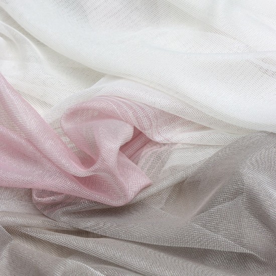 Osaka V-21 Wholesale Transparent Tulle Curtain Fabrics Living Room and Bedroom Curtains 3 Models 100% Polyester