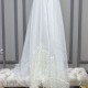 Petek Etek Wholesale Transparent Tulle Curtain Fabrics Living Room and Bedroom Curtains 30 cm Lace Embroidery 100% Polyester 