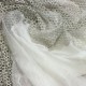 Petek Etek V-10 Wholesale Transparent Tulle Curtain Fabrics Living Room and Bedroom Curtains 90 cm Lace Embroidery 3 Models 100% Polyester 
