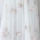Prag V-5 Wholesale Brode Embroidered Tulle Curtain Fabrics Living Room and Bedroom Curtains 5 Models 100% Polyester