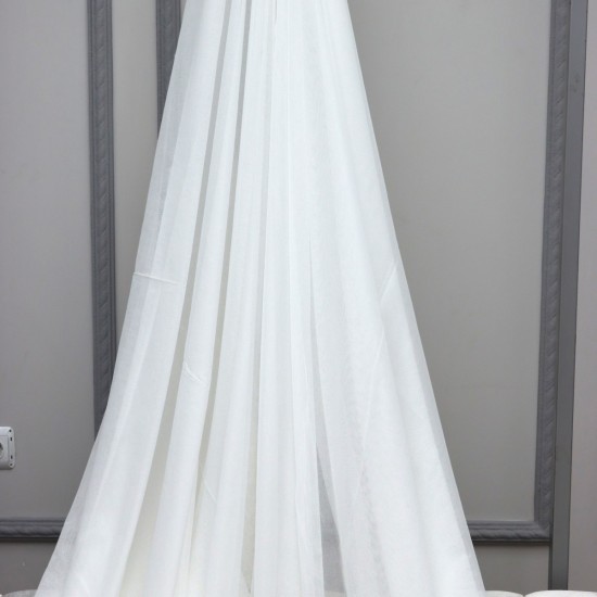 R-72 Wholesale Transparent Tulle Curtain Fabrics Living Room and Bedroom Curtains  100% Polyester