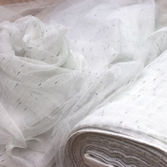 Rowenta V--1 Wholesale Silvery Tulle Curtain Fabrics Living Room and Bedroom Curtains 6 Models 100% Polyester