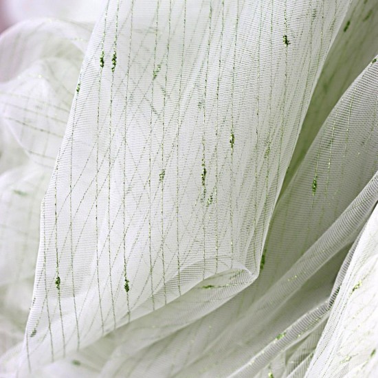 Rowenta V-4 Wholesale Silvery Tulle Curtain Fabrics Living Room and Bedroom Curtains 6 Models 100% Polyester