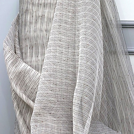 Rowenta V-6 Wholesale Silvery Tulle Curtain Fabrics Living Room and Bedroom Curtains 6 Models 100% Polyester