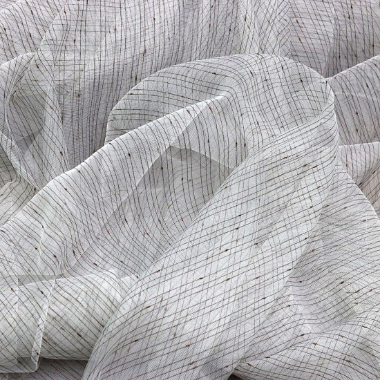 Rowenta V-6 Wholesale Silvery Tulle Curtain Fabrics Living Room and Bedroom Curtains 6 Models 100% Polyester