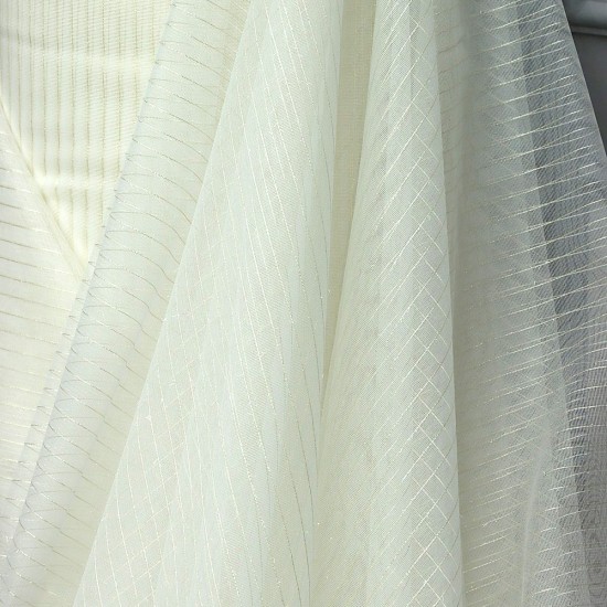 Samira V-1 Wholesale Decorative Tulle Curtain Fabrics Living Room and Bedroom Curtains 4 Models 100% Polyester