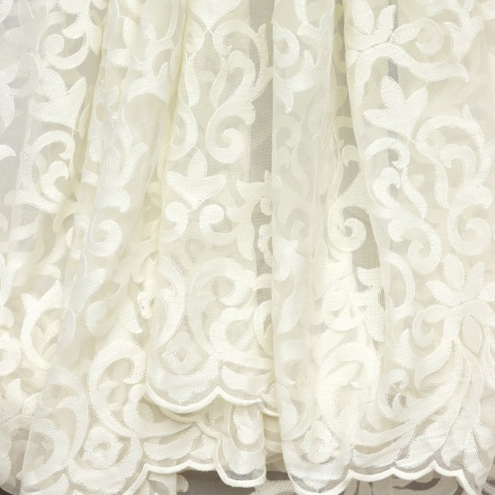 Santiago V-2001 Wholesale Decor Tulle Curtain Fabrics Living Room and Bedroom Curtains 3 Models 100% Polyester