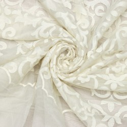 Santiago V-2001 Wholesale Decor Tulle Curtain Fabrics Living Room and Bedroom Curtains 3 Models 100% Polyester