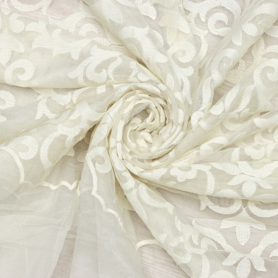 Santiago V-2001 Wholesale Decor Tulle Curtain Fabrics Living Room and Bedroom Curtains 3 Models 100% Polyester