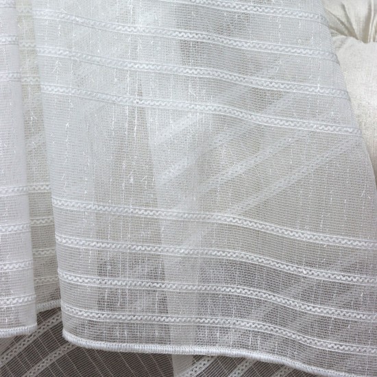 Sentosa V-10 Wholesale Transparent Tulle Curtain Fabrics Living Room and Bedroom Curtains 2 Models 100% Polyester