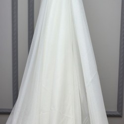 St-407 V-2 Wholesale Transparent Linen Tulle Curtain Fabrics Living Room and Bedroom Curtains 2 Models 100% Polyester