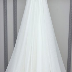 St-410 Wholesale Transparent Tulle Curtain Fabrics Living Room and Bedroom Curtains 100% Polyester