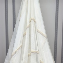 Surabaya V-24 Wholesale Transparent Tulle Curtain Fabrics Living Room and Bedroom Curtains 5 Models 100% Polyester