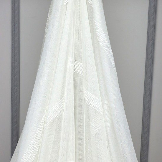 Surabaya V-8 Wholesale Transparent Tulle Curtain Fabrics Living Room and Bedroom Curtains 5 Models 100% Polyester