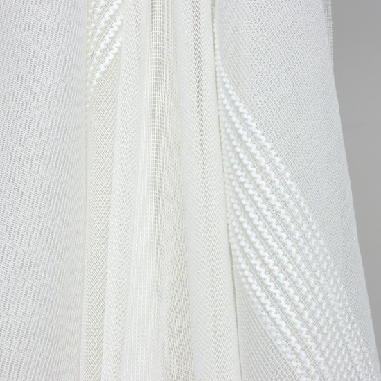 Surabaya V-8 Wholesale Transparent Tulle Curtain Fabrics Living Room and Bedroom Curtains 5 Models 100% Polyester