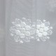 Tebriz V--3 Wholesale Brode Embroidered Tulle Curtain Fabrics Living Room and Bedroom Curtains 4 Models 100% Polyester