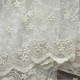 Tiflis V-4 Wholesale Brode Embroidered Tulle Curtain Fabrics Living Room and Bedroom Curtains 2 Models 100% Polyester