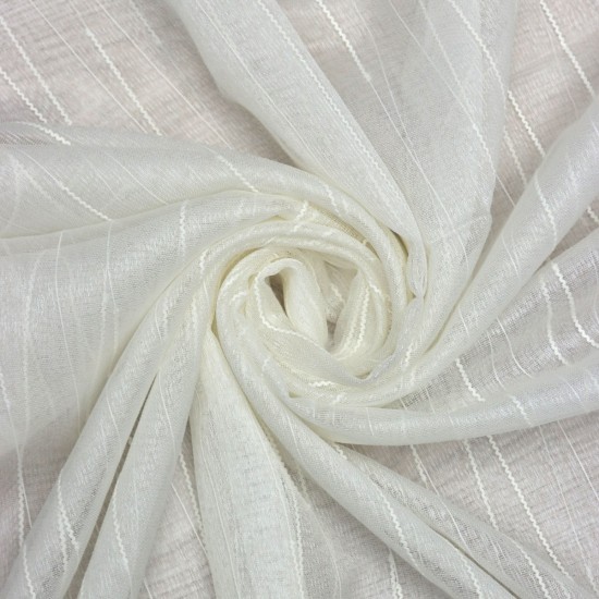 Trend V-647 Wholesale Transparent Linen Tulle Curtain Fabrics Living Room and Bedroom Curtains 3 Models 100% Polyester