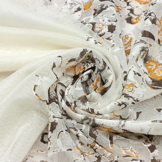 Uluabat V-447 Wholesale Raschel Plain Knitted Tulle Curtain Fabrics Living Room and Bedroom Curtains 3 Models 100% Polyester