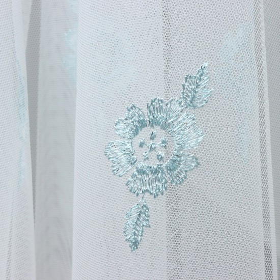 Venedik V-6 Wholesale Brode Tulle Curtain Fabrics Living Room and Bedroom Curtains 4 Models 100% Polyester