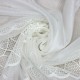 Venüs V--40 Wholesale Brode Embroidered Tulle Curtain Fabrics Living Room and Bedroom Curtains 5 Models 100% Polyester