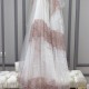 Venüs V-42 Wholesale Brode Embroidered Tulle Curtain Fabrics Living Room and Bedroom Curtains 5 Models 100% Polyester
