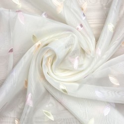 Andre V-6 Wholesale Transparent Tulle Curtain Fabrics Living Room and Bedroom Curtains 7 Models 100% Polyester