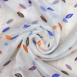 Andre V-7 Wholesale Transparent Tulle Curtain Fabrics Living Room and Bedroom Curtains 7 Models 100% Polyester