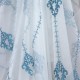 Newcity V-8 Wholesale Embroidered Brode Tulle Curtain Fabrics Living Room and Bedroom Curtains 4 Models 100% Polyester