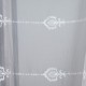 Cloud V-2 Wholesale Embroidered Tulle Curtain Fabrics Living Room and Bedroom Curtains 4 Models 100% Polyester