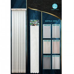 32520 Color Chart Wholesale Raschel Knit Tulle Curtain Fabrics Living Room and Bedroom Curtains 6 Models 100% Polyester