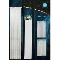 32570 Chart Wholesale Raschel Knit Tulle Curtain Fabrics Living Room and Bedroom Curtains 2 Models 100% Polyester