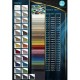 Edward Color Chart Wholesale Jacquard Background Curtain Fabrics Living Room and Bedroom Curtains 25 Models 100% Polyester